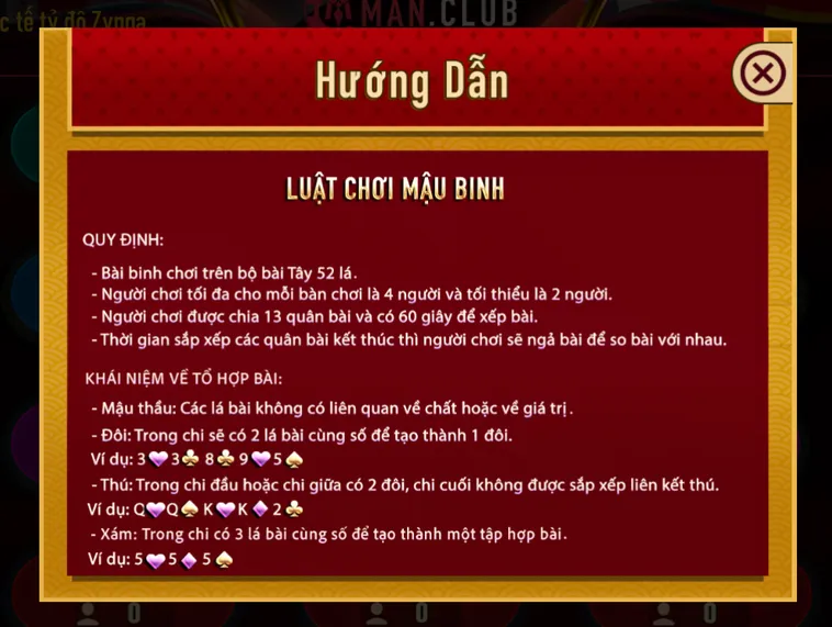 Bí Quyết Chinh Phục Game Mậu Binh Tại ManClub Chuyên Nghiệp Nhất Hiện Nay