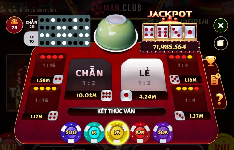 Khám Phá Sức Hút Cực Đỉnh Của Minigame Mini Xóc Dĩa Tại ManClub Thần Thánh