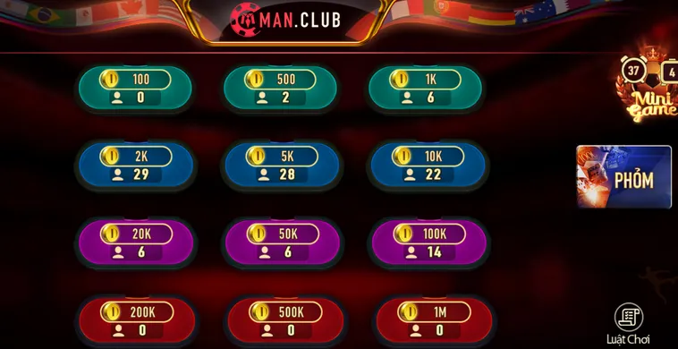 Hướng Dẫn Chơi Game Phỏm Tại ManClub Đỉnh Cao Thắng Lớn Mỗi Ngày