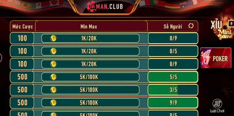 Hướng Dẫn Chơi Poker Tại ManClub Đẳng Cấp Quốc Tế Cho Mọi Bài Thủ