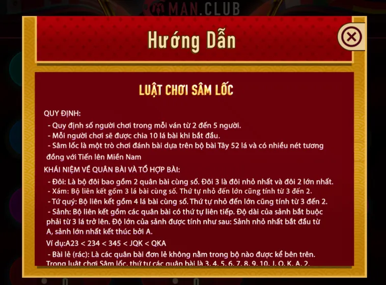 Khám Phá Bí Quyết Chơi Sâm Lốc Tại ManClub Để Luôn Giành Chiến Thắng