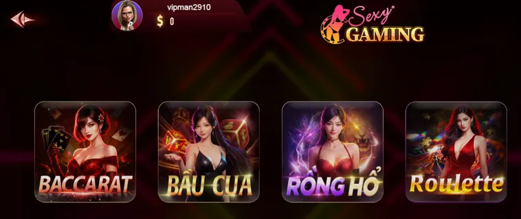 Trải Nghiệm Sảnh Sexy Gaming Livestream Tại ManClub Đẳng Cấp Thượng Lưu
