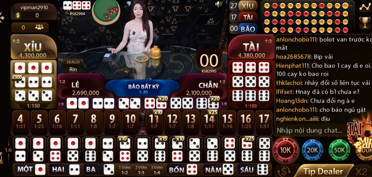 Giải Mã Ma Trận Xúc Xắc Cùng Sicbo Livestream Tại ManClub Với Lợi Nhuận Cao